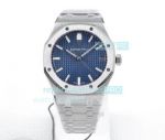 ZF Factory Swiss Replica Audemars Piguet Royal Oak 15500 Watch Stainless Steel Blue Dial 41MM